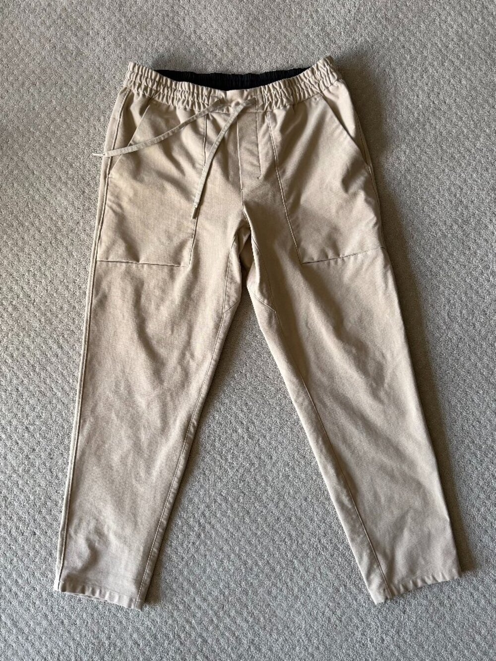 Lulu Lemon Bowline Pants (White Opal, Large)